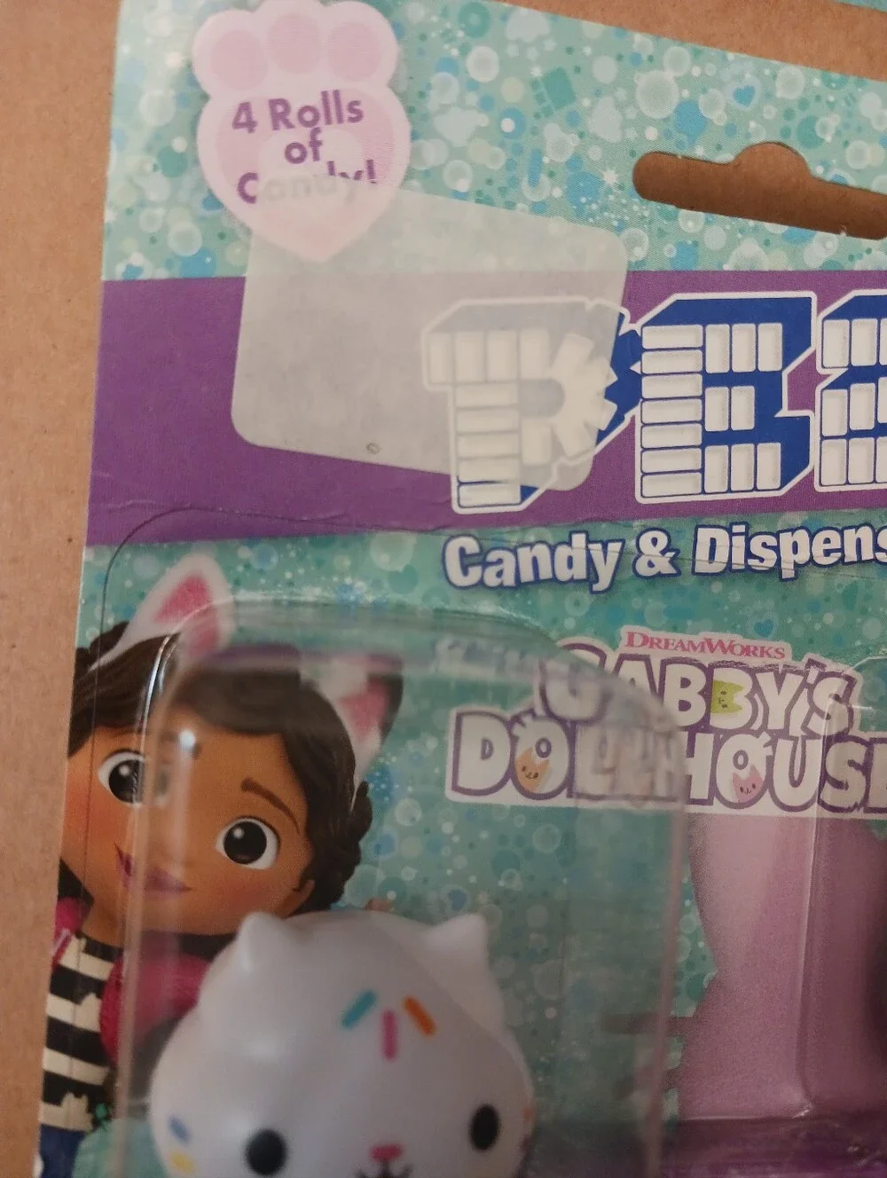 2023 GABBY'S DOLLHOUSE Pez Gift Set PANDY PAWS & CAKEY CAT